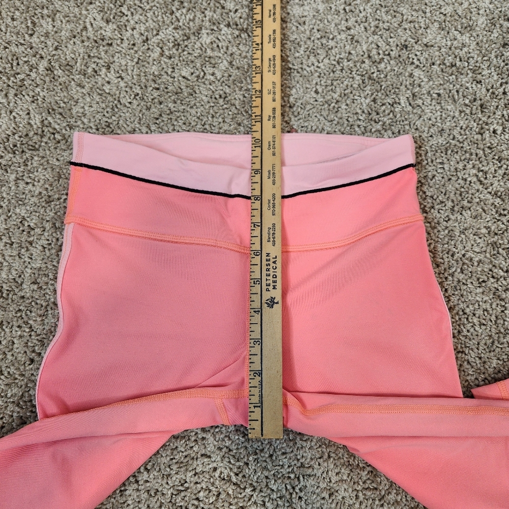 Lululemon Run Pace Tight Pop Orange / Bleached Coral Size 4 - Picture 7 of 9